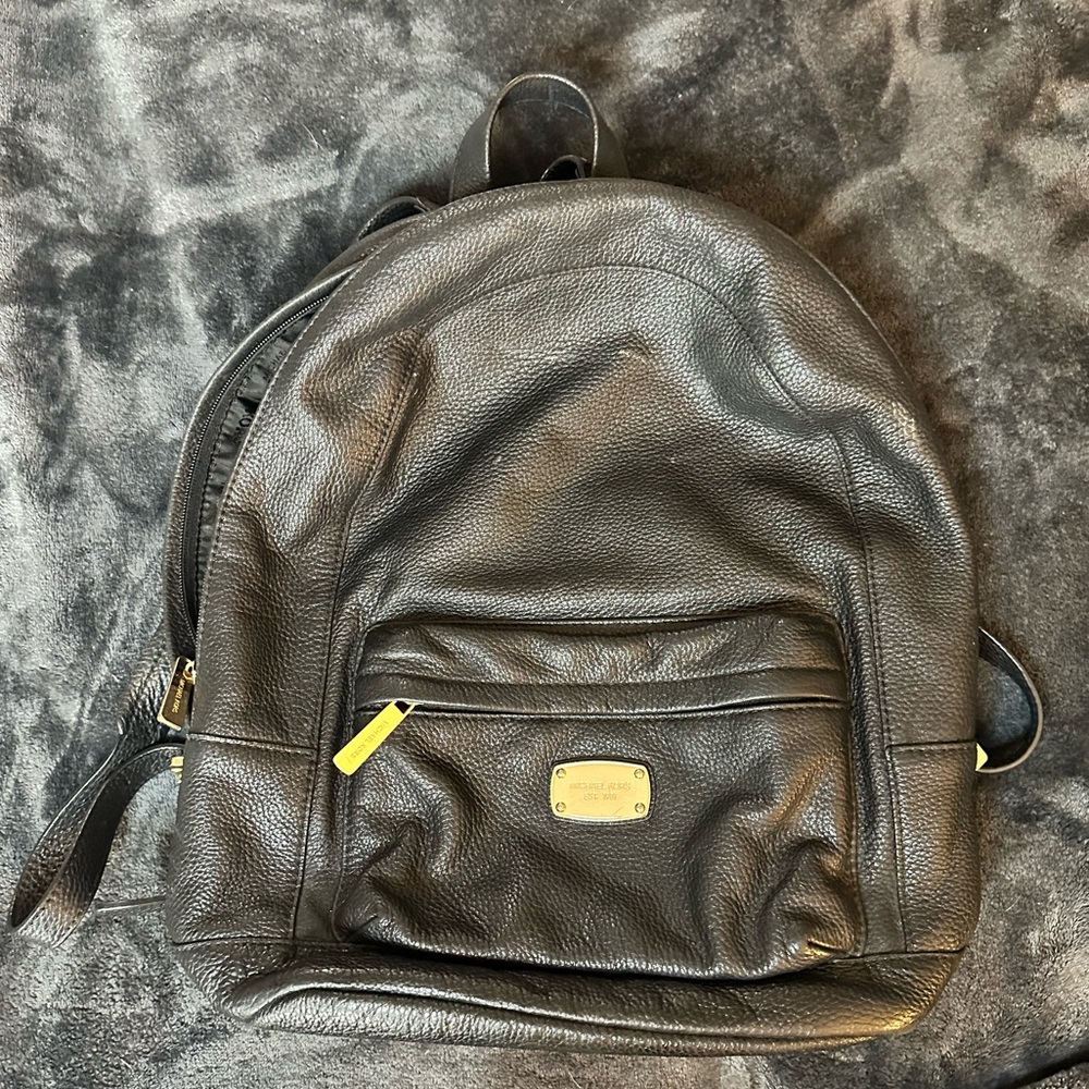Michael Kors Leather Backpack